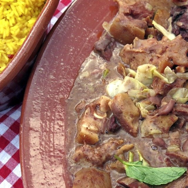 Feijoada à Transmontana s pirinčem i šafranom