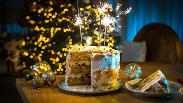 Torta “Baked Alaska”